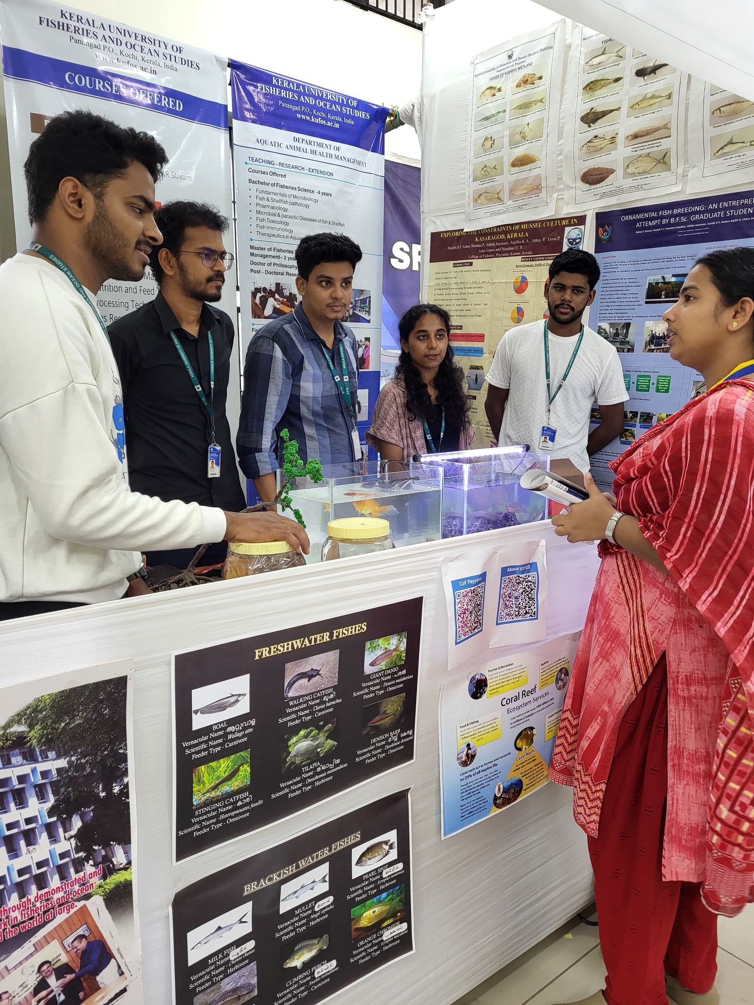 KUFOS Stall at Education Expo at Govt Engineering College, Kannur