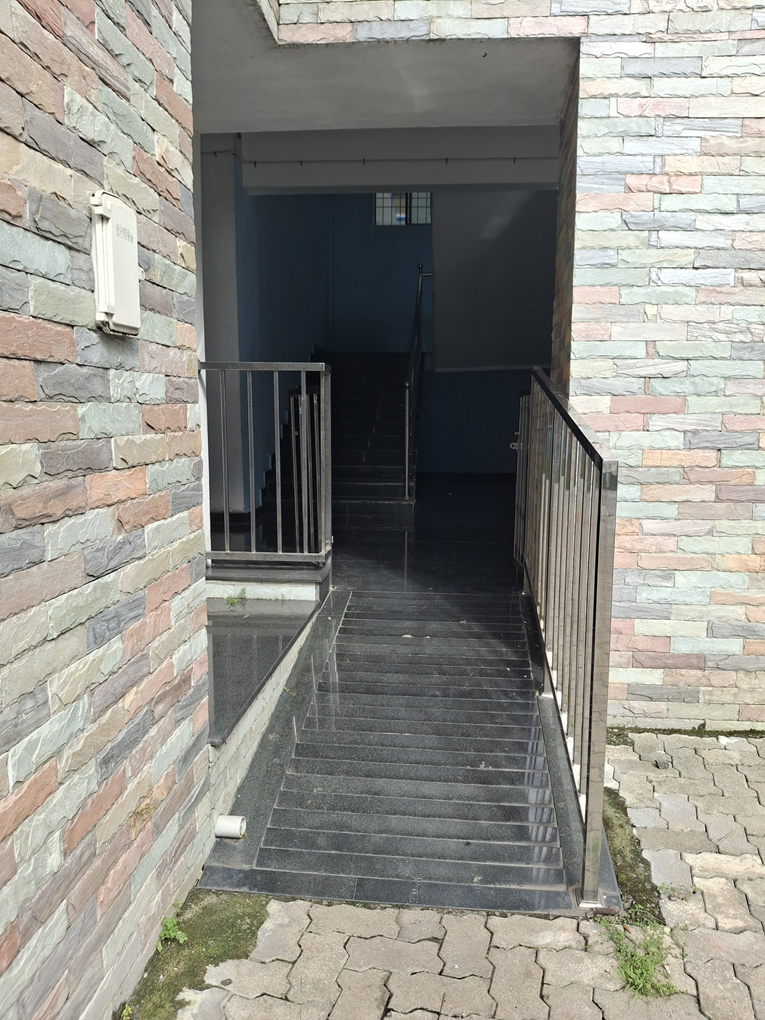 Ramps at building entrances